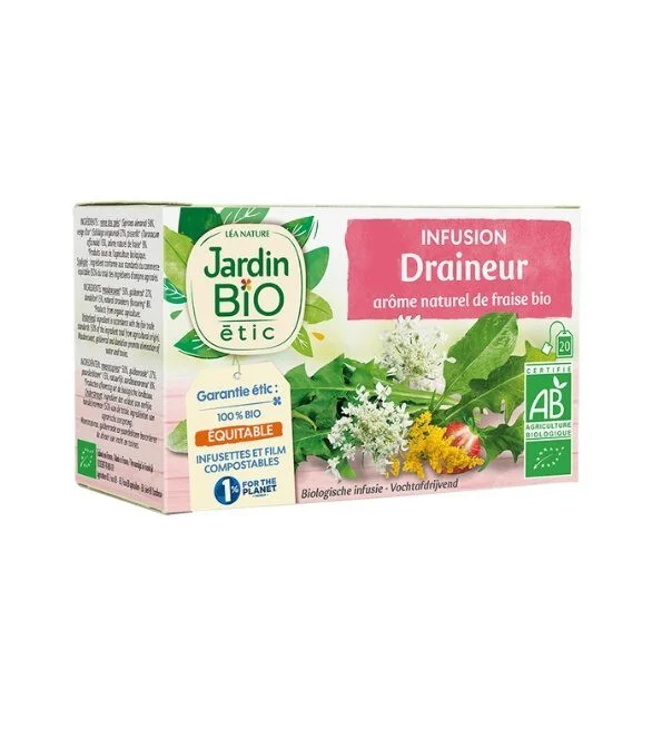 JARDIN BIO INFUSION DRAINEUR 20 SACHET