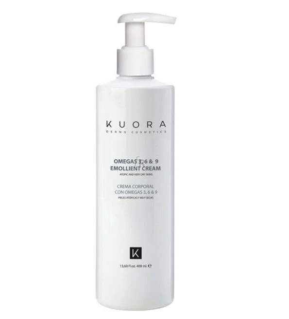 Kuora Creme Emollient Omega 3 6 9 400ml