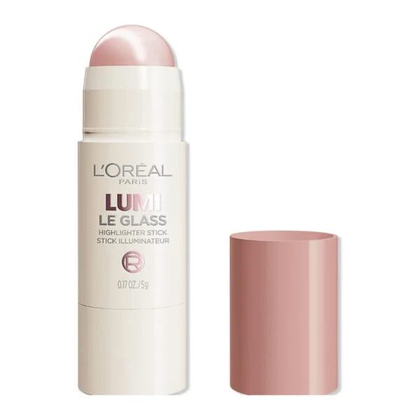 L’OREAL  LUMI LE GLASS 620 HIGHLIGHTER STICK PINK BALET