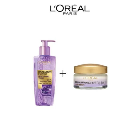 L’oreal Paris LOT Gel Wash Hyaluron 200ml + Creme Jour 50 ml