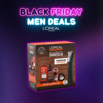 L’oreal MEN EXPERT ROUTINE BARBER GEL WASH + CREME COIFFANTE +GEL DOUCHE + DEO RO) = TONDEUSE OFFERTE