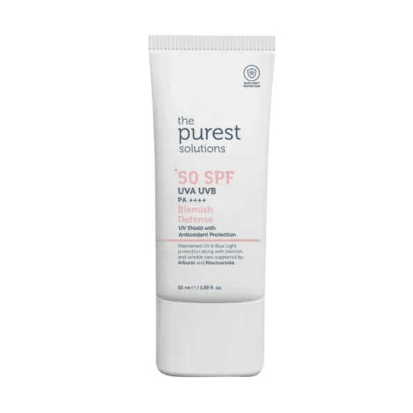 The Purest Solutions Blemish Defense spf50+ 50ml