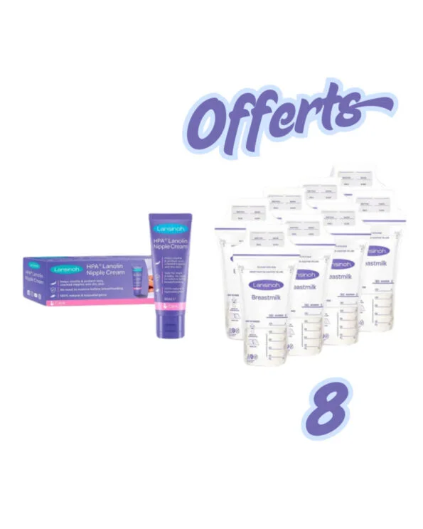 Lansinoh Creme Lanolin 40ml + 8 Sachets Conservation Pack