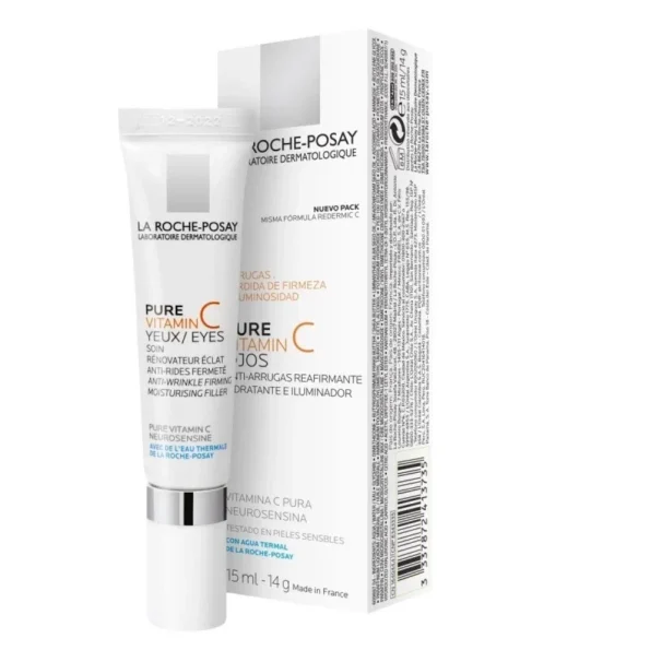 La Roche-Posay Pure Vitamine C Yeux Soin Anti-Rides Peau Sensible | 15ml