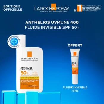 La Roche Posay Anthelios Fluide UVMUNE 400 Invisible spf50+ 50ml+ Miniature de 15ml