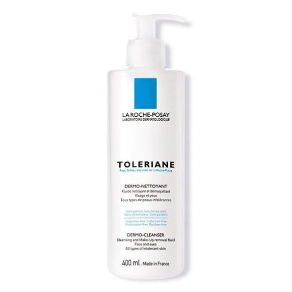 La Roche-Posay Toleriane Dermo-Nettoyant Fluide Démaquillant Peau Intolérante | 400ml