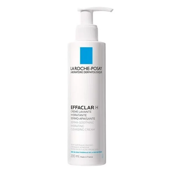 La Roche-Posay Effaclar H Crème Lavante Hydratante Peau Grasse Desséchée | 200ml