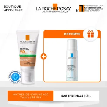 La Roche-Posay Anthelios Oil Control Matifiante Teintée SPF50+ = Eau Thermale 50ml Offerte