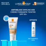 La Roche Posay Anthelios Creme Fondante Teinte UVMUNE 400 50ml+Eau Thermale 50ml Pack