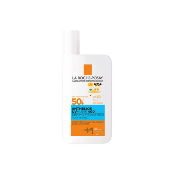 LA ROCHE POSAY ANTHELIOS UVMUNE 400 DERMO-PEDIATRICS FLUIDE INVISIBLE SANS PARFUM SPF50+