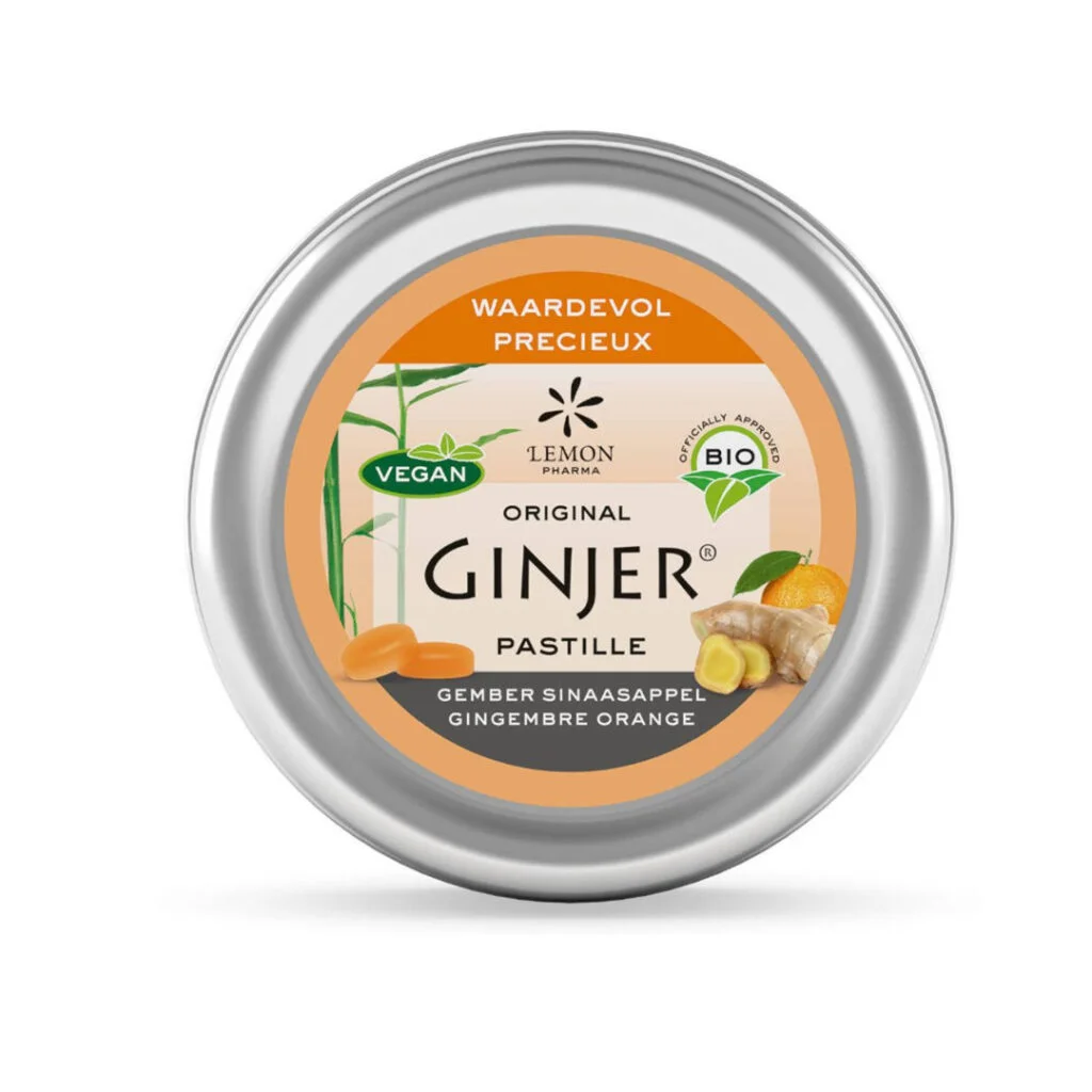 Ginjer-Pastilles-gingembre-orange-40g-1.jpg Ginjer Pastilles Gingembre & Orange Bio