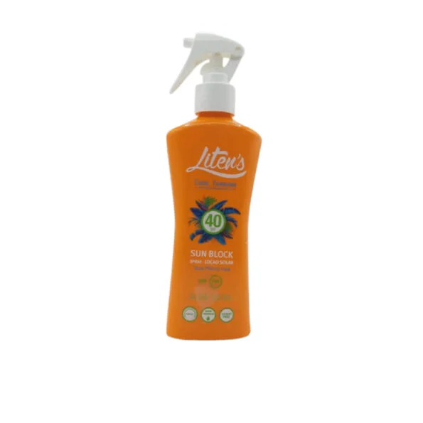 Liten’s Lait Solaire Aloe Vera Spray Spf40 250ml