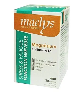 Maelys Magnésium & Vitamine B6