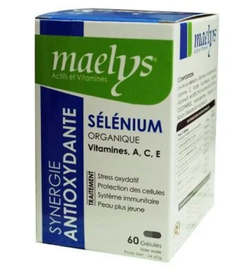 Maelys Sélénium Organique Vitamines A C E