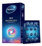 MANIX MIX Boite de 12 Préservatifs