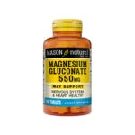 Mason Natural Magnesium Gluconate 550mg 100 tablets