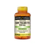 Mason Natural Saw Palmetto 500mg 60 capsules