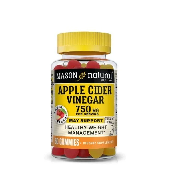 Mason Natural Apple Cider Vinegar 60 Gummies 1834-60