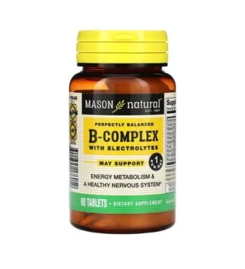 Mason Natural B-Complex With Electrolytes 60 tablets