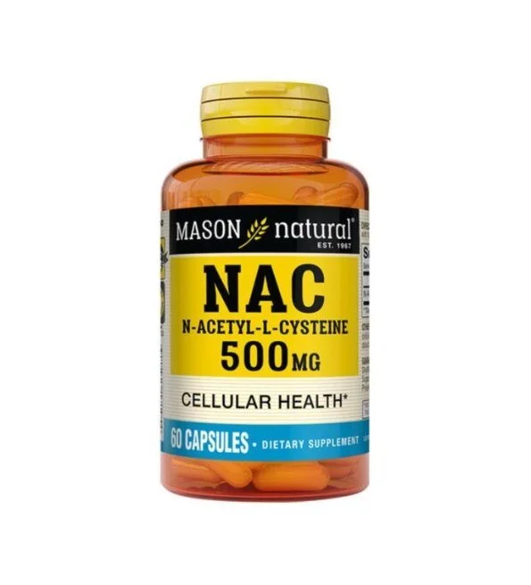 Mason Natural Nac  N-Acetyl-L-Cysteine 60 capsules  1710-60