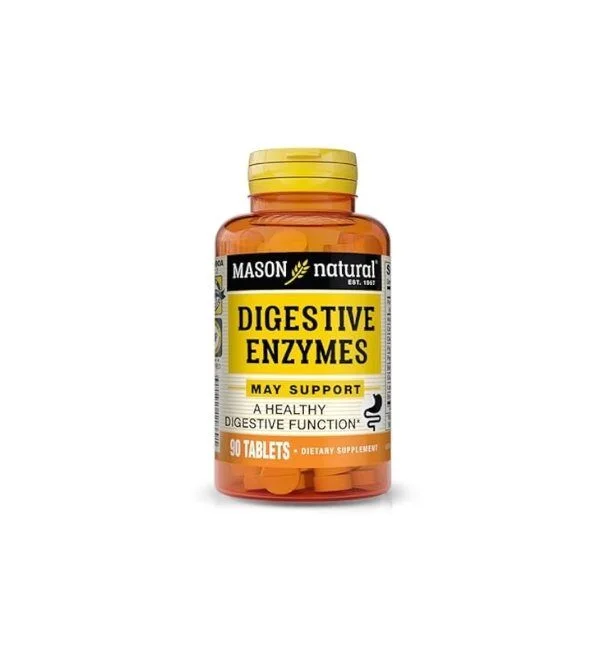 Mason-natural-Digestive-Enzymes-90-tablets-1186-90A-1.jpg Mason Natural Digestive Enzymes 90 Tablets