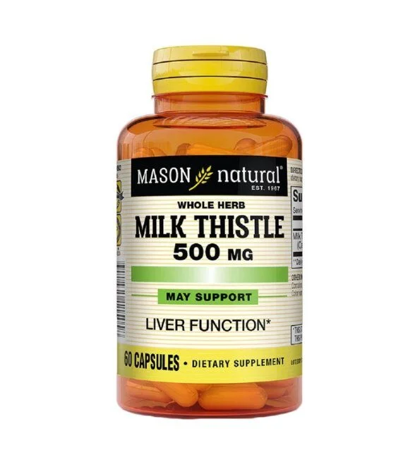 Mason Natural Milk Thistle 60 capsules