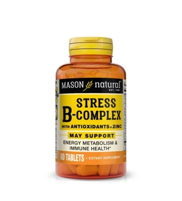 Mason-Natural-Stress-B-complex-60-tablets-1-1.jpg Mason Natural Stress B-complex 60 tablets