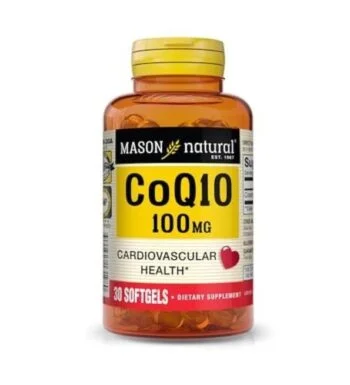 Mason Natural Co Q10 100mg 30 Softgels