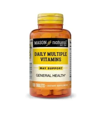 Mason Natural Daily Multiple Vitamins 100 Tablets