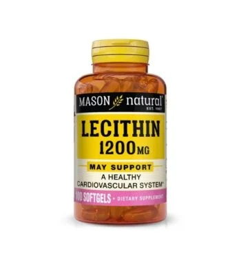 Mason Natural Lecithin 1200mg 100 Softgels