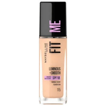Maybelline Fit Me Fond De Teint Luminous +Smooth spf18 Nu 115 30ml
