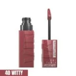 Maybelline 40 SUPERSTAY VINYL INK WITTY