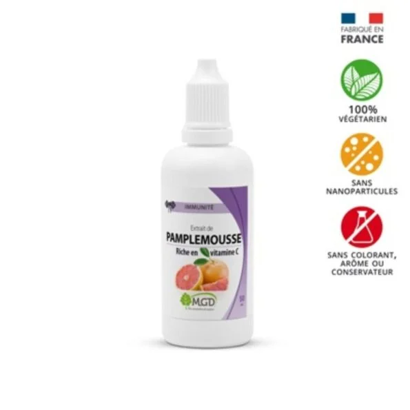 Mgd Nature Extrait de pamplemousse flacon 100ml