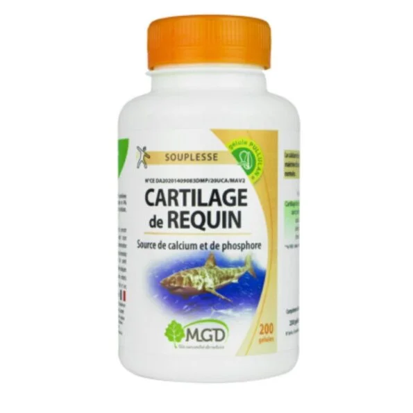 Mgd Nature Cartilage de requin 200 gelules