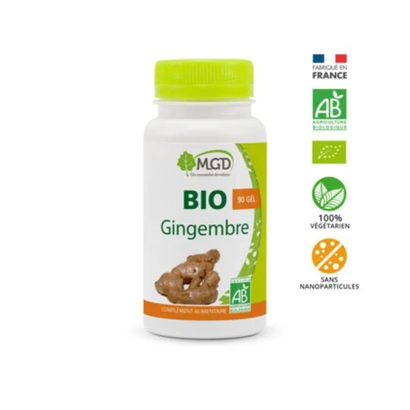 Mgd Nature Gingembre 90 gelules