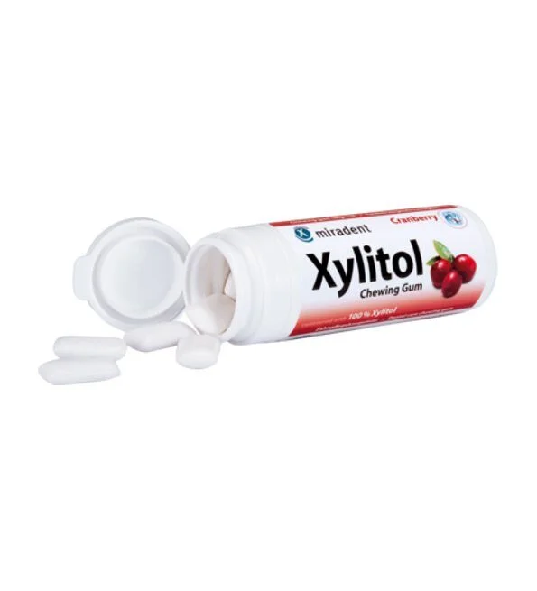 Miradent Chewing Gum Canneberge Boite 30