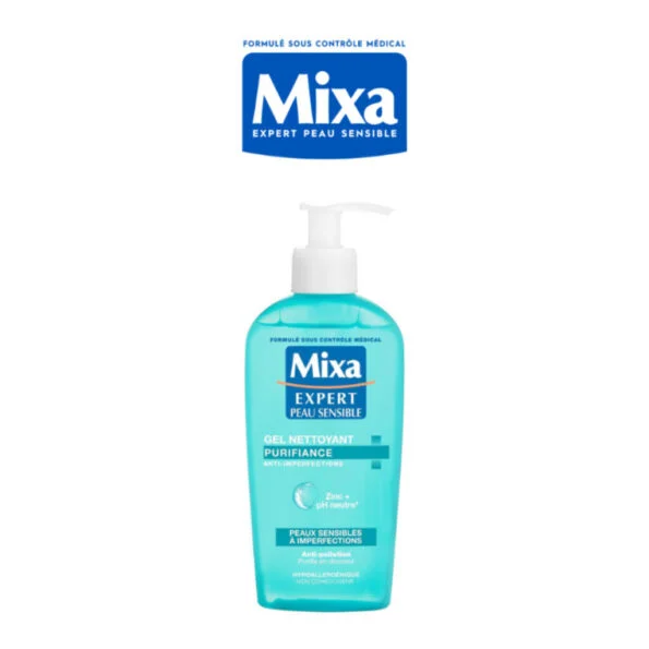 MIXA Gel Nettoyant Purifiance Anti-Imperfections 200ml