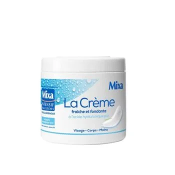 MIXA Crème Fraîche et Fondante à l’Acide Hyaluronique Pur 400ml