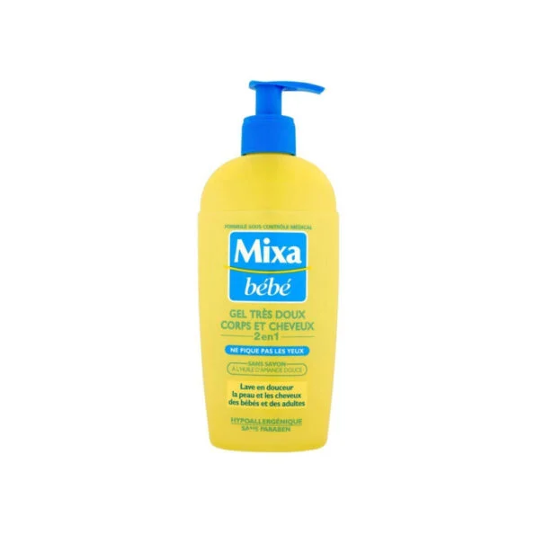 Mixa Bebe Gel Corps & Cheveux Tres doux 2en1 250ml