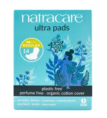 NATRACARE SERVIETTE ULTRA REGULIER + WINGS 14Unités