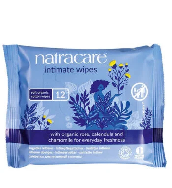NATRACARE LINGETTES INTIMES 12 Unités