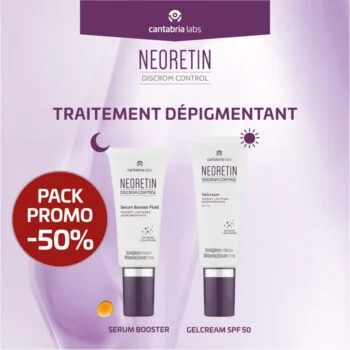 Neoretin Serum Booster 30ml+ Gel Creme Spf50 40ml -50% PACK
