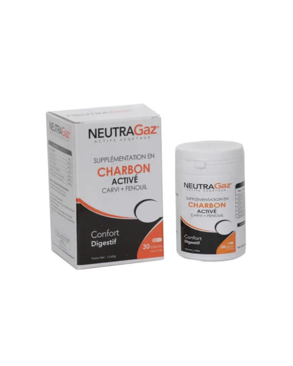 Neutragaz Charbon Active 30 Gelules