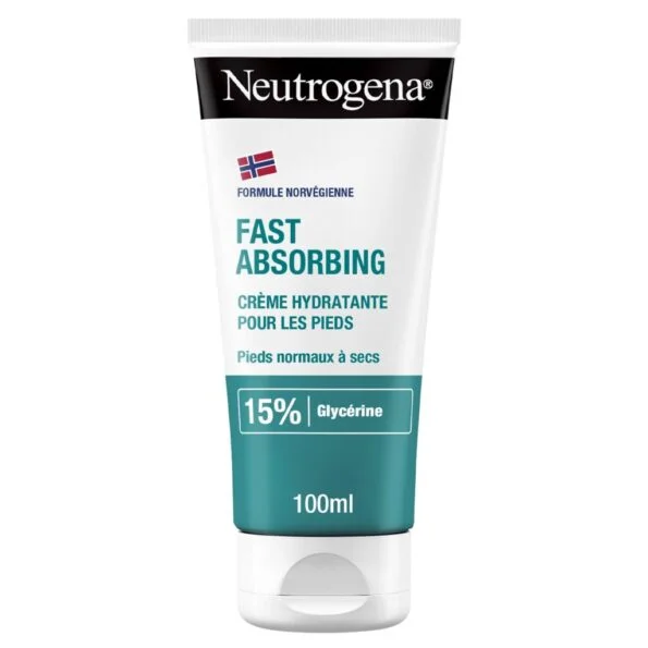 Neutrogena Absorption Rapide Crème Hydratante Pieds Secs 100ml