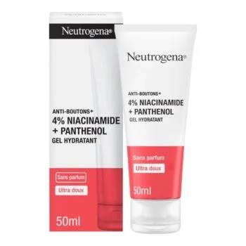 Neutrogena Gel Hydratant Anti-Boutons+ 4 % Niacinamide + Panthénol 50 ml