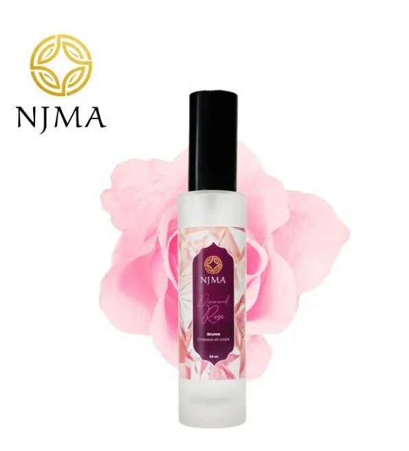 NJMA Diamant Rose Brume parfumée Cheveux et Corps 50 ml