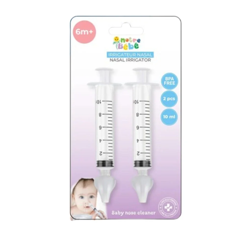 Notre-bebe-Seringue-irrigateur-nasal-2-pcs.jpg Notre Bebe Seringue Irrigateur Nasal 2 Pieces