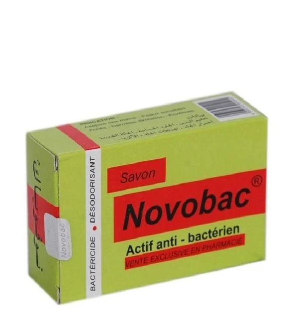 Savon-actif-anti-bacterien-1.jpg Novobac Savon Actif Anti Bactérien 100G