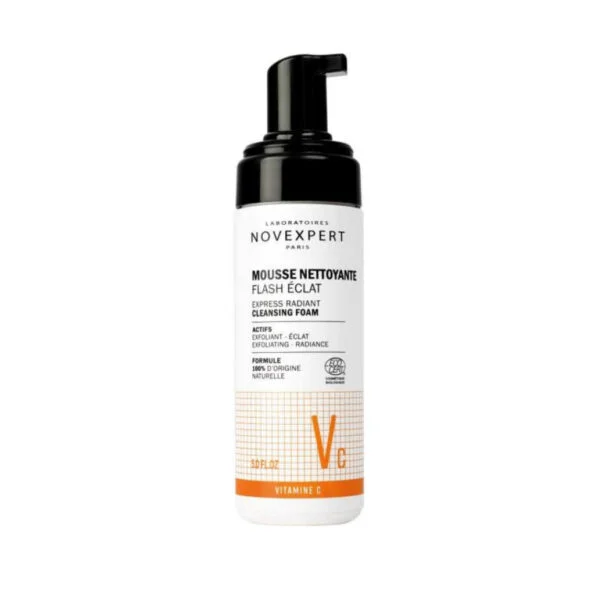 Novexpert Vitamine C Flash Eclat Mousse Nettoyante – 150 ml