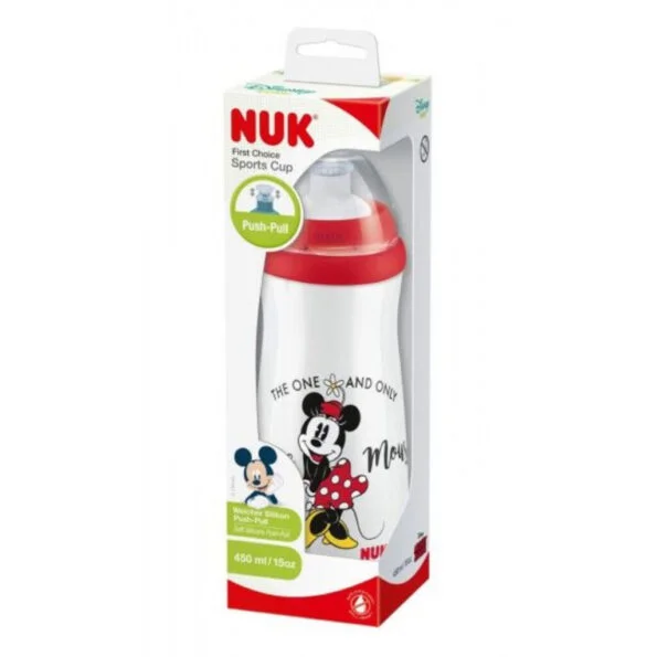 Nuk Sports Cup Push-Pull Mickey 450ml 10255413